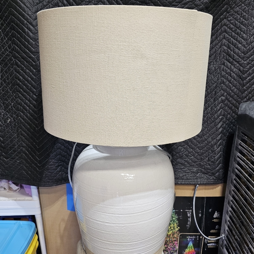 Red barrel studio stone table lamp